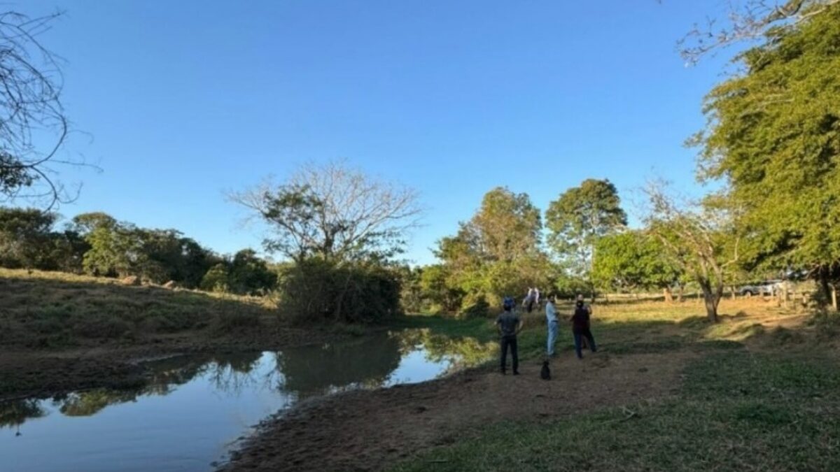 Imagem do córrego