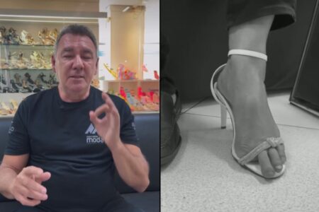 Ex-prefeito de Itaberaí Roberto Silva explica dedão cortado (Foto: Reprodução)