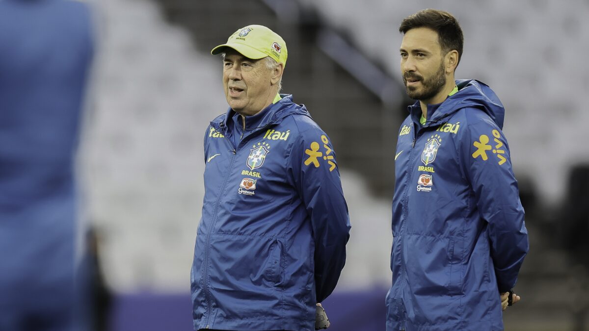 Carlo Ancelotti e Davide Ancelotti