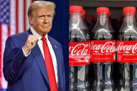 Donald Trump quer mudar receita tradicional da Coca-Cola; entenda Empresa divulgou um comunicado após publicação do político; confira