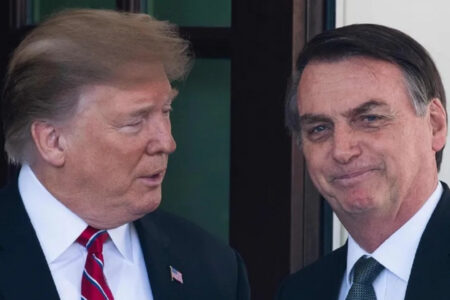 Bolsonaro agradece carta de Trump e diz que processo tenta tirá-lo da política vídeo Ex-presidente se autointitula maior liderança da direita