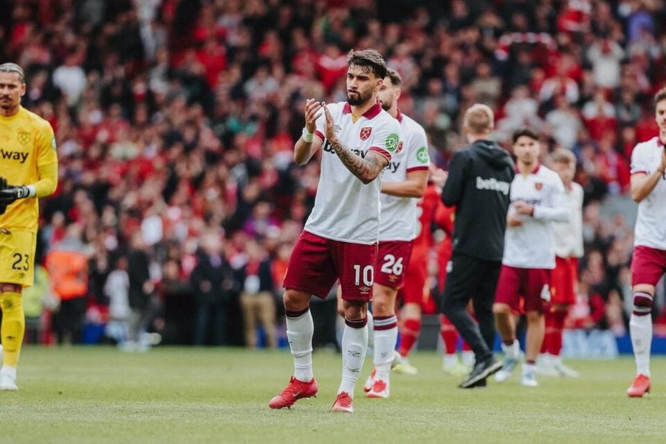 Lucas Paquetá em jogo pelo West Ham