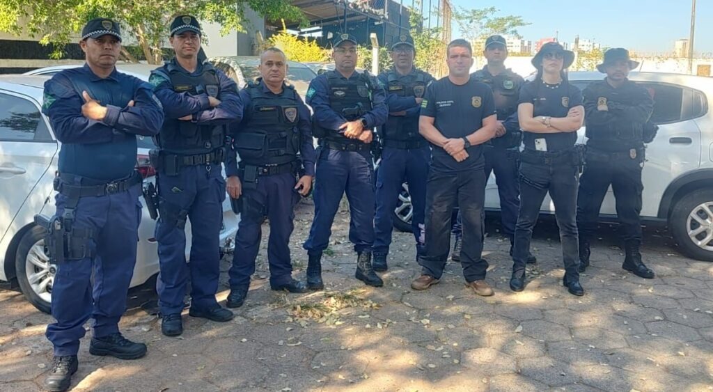 Imagem da equipe que atuou