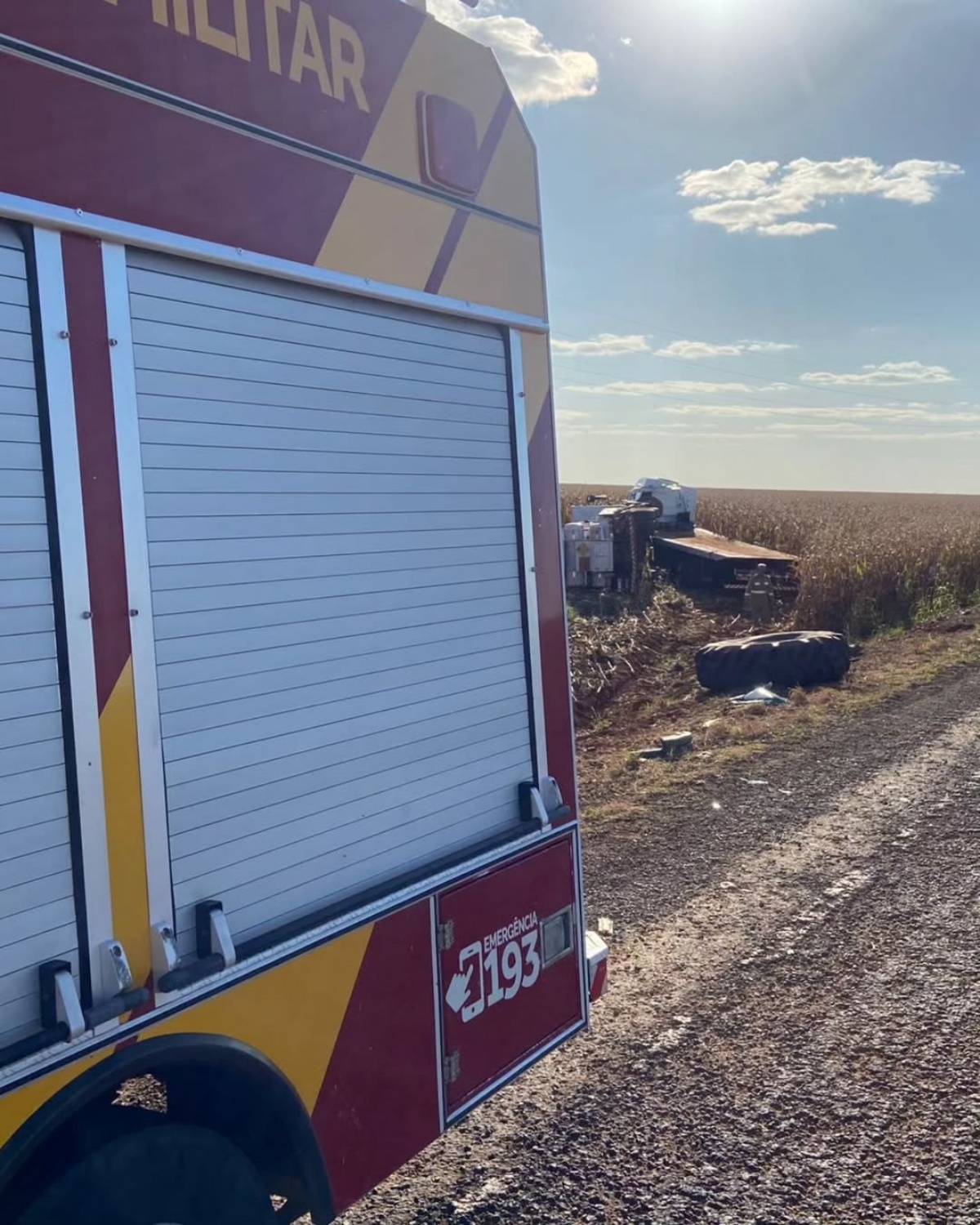 Imagem do resgate das vítimas