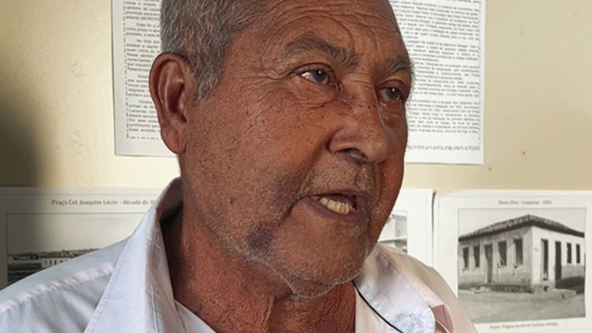 Joaquim Teles, antigo morador de Campinas (Foto: Reprodução)