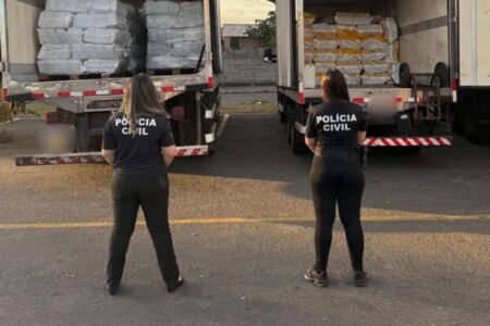 Polícia apreende 12 toneladas de polpa de açaí em desvio criminoso em Aparecida