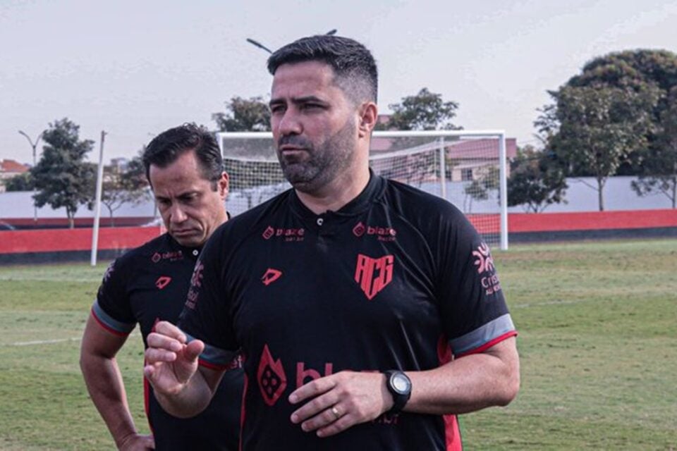 Rafael Lacerda em atividade no Atlético Goianiense