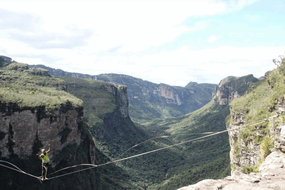 Praticante de highline morreu na última sexta-feira (25) (Foto: Reprodução/Instagram)
