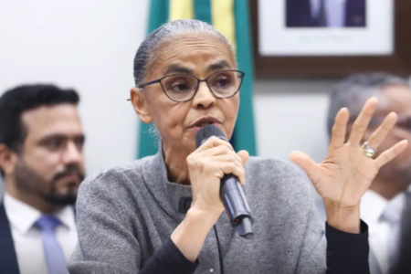 Imagem da ministra Marina Silva