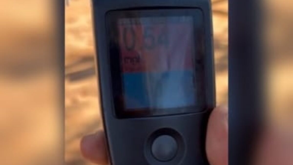 Imagem do valor de teor alcoólico do motorista