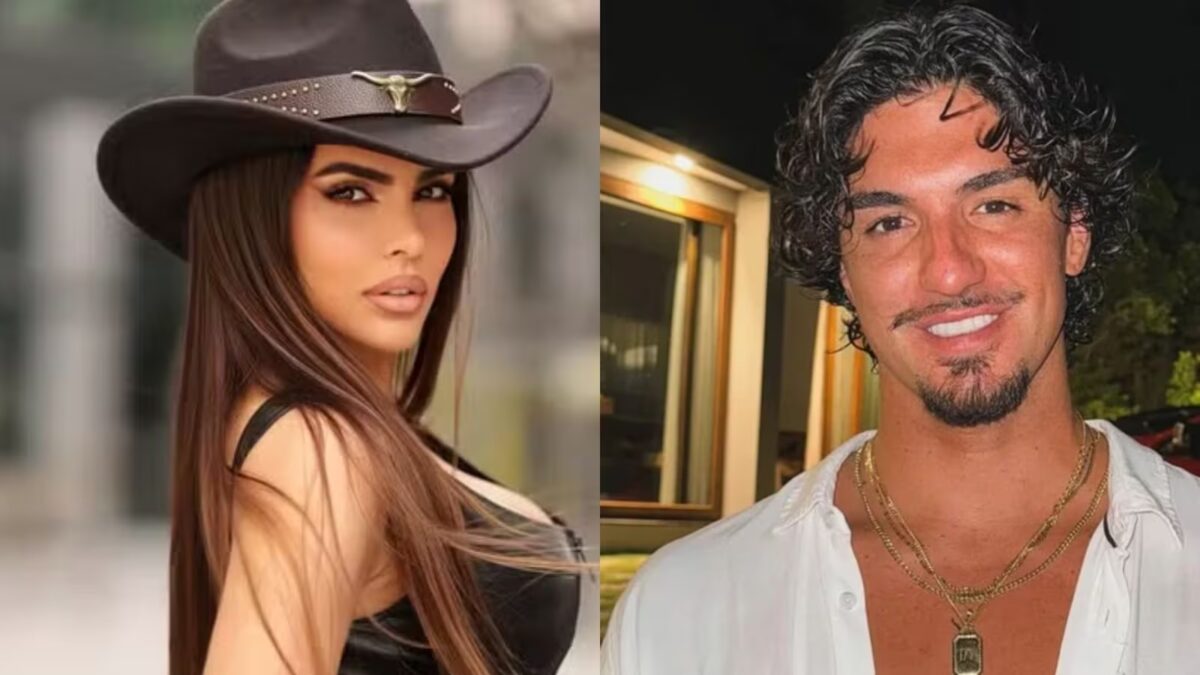 Morango do amor entrega romance de Gabriel Medina com ex de Zé Felipe Isabella Arantes fez parte do balé do 'Domingão do Faustão'