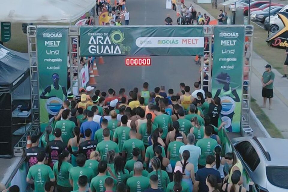 Corrida: cerca de 400 pessoas participam do Desafio do Araguaia em Aruanã