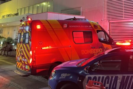 Advogado que ameaçou família no Shopping Lozandes sofre novo surto em clínica de Goiânia (Foto: Mais Goiás)