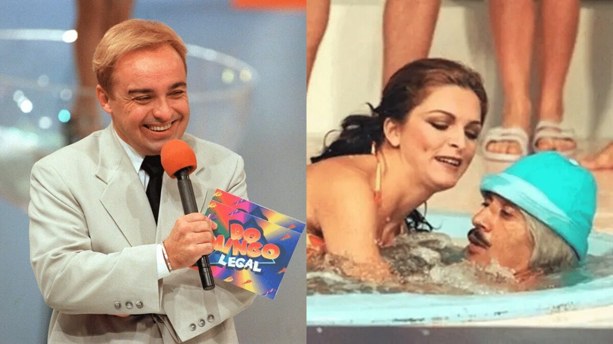 Banheira do Gugu volta à TV no Programa do Ratinho; veja como foi Mulher Melão e o ex-A Fazenda Yuri Bonotto