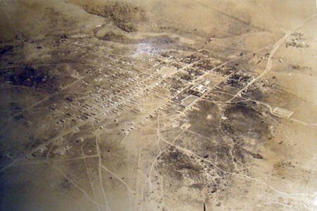 Vista aérea de Campinas, em 1935 (Foto: Acervo da família Corrêa Lima/Facebook)