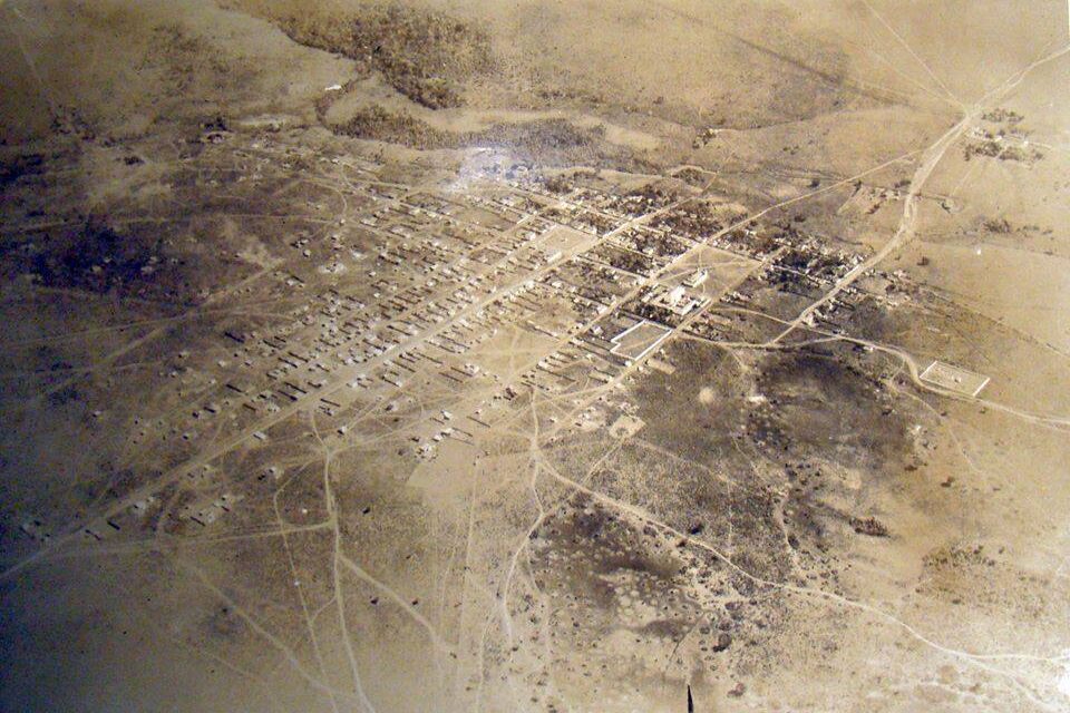 Vista aérea de Campinas, em 1935 (Foto: Acervo da família Corrêa Lima/Facebook)