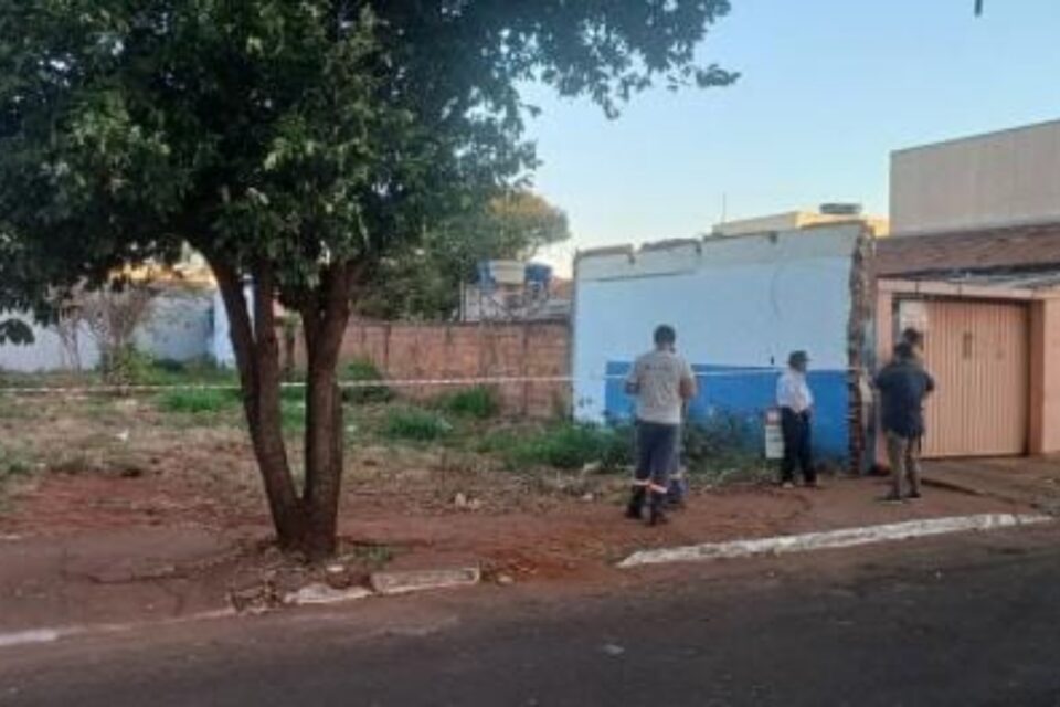 Local onde o corpo foi encontrado
