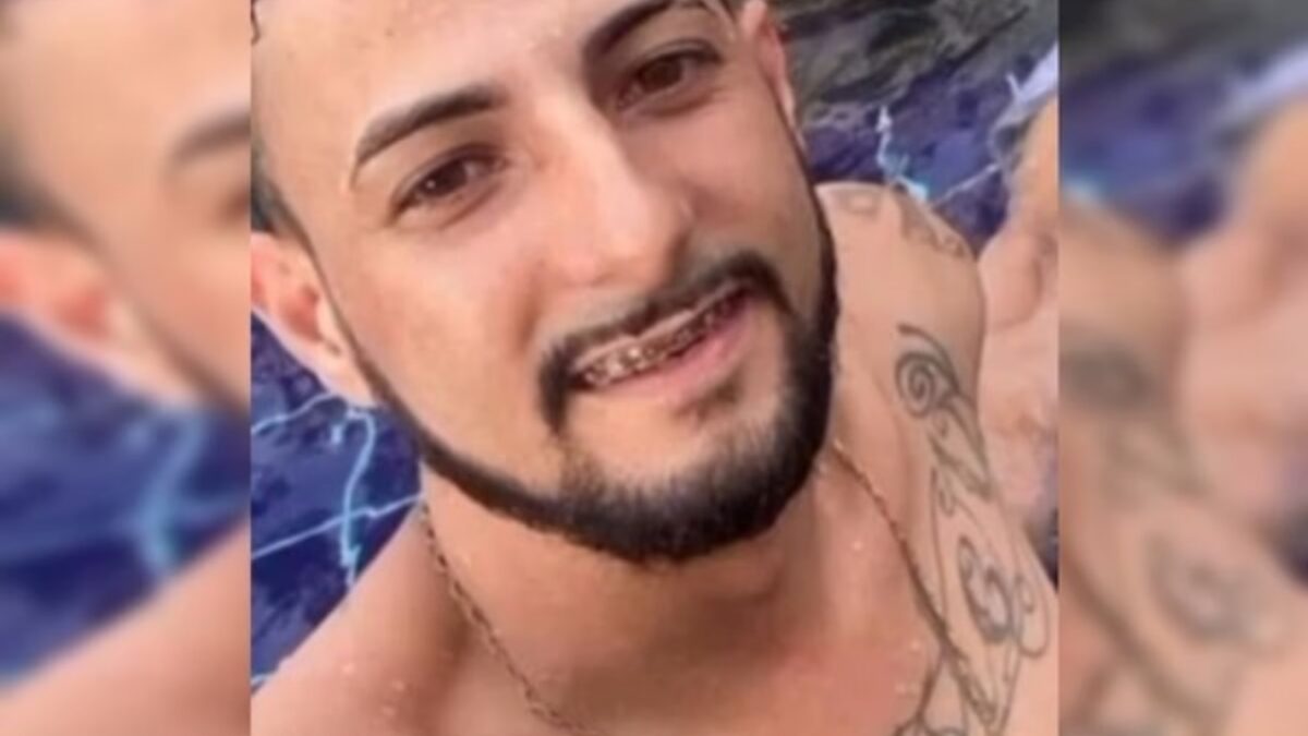 “Passei fogo nos dois”: homem que matou namorada e vizinho em Goiás promete confronto com policiais 1 Imagem do suspeito