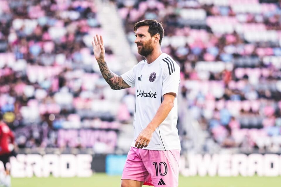 Lionel Messi durante partida pelo Inter Miami