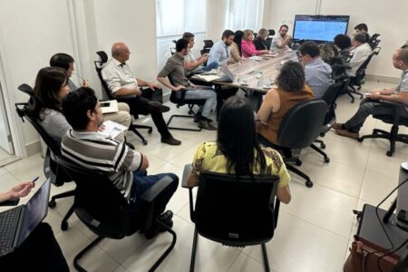 Lixão de Goiânia em pauta durante audiência (Foto: Divulgação)