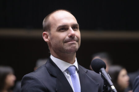 Deputado Eduardo Bolsonaro (Foto: Agência Câmara)