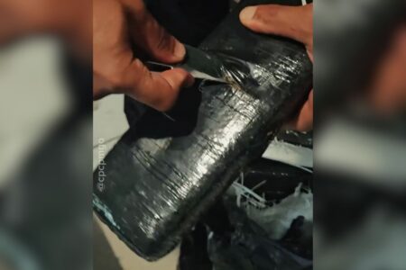 Maconha apreendida pela Rotam (Foto: Reprodução/PM)