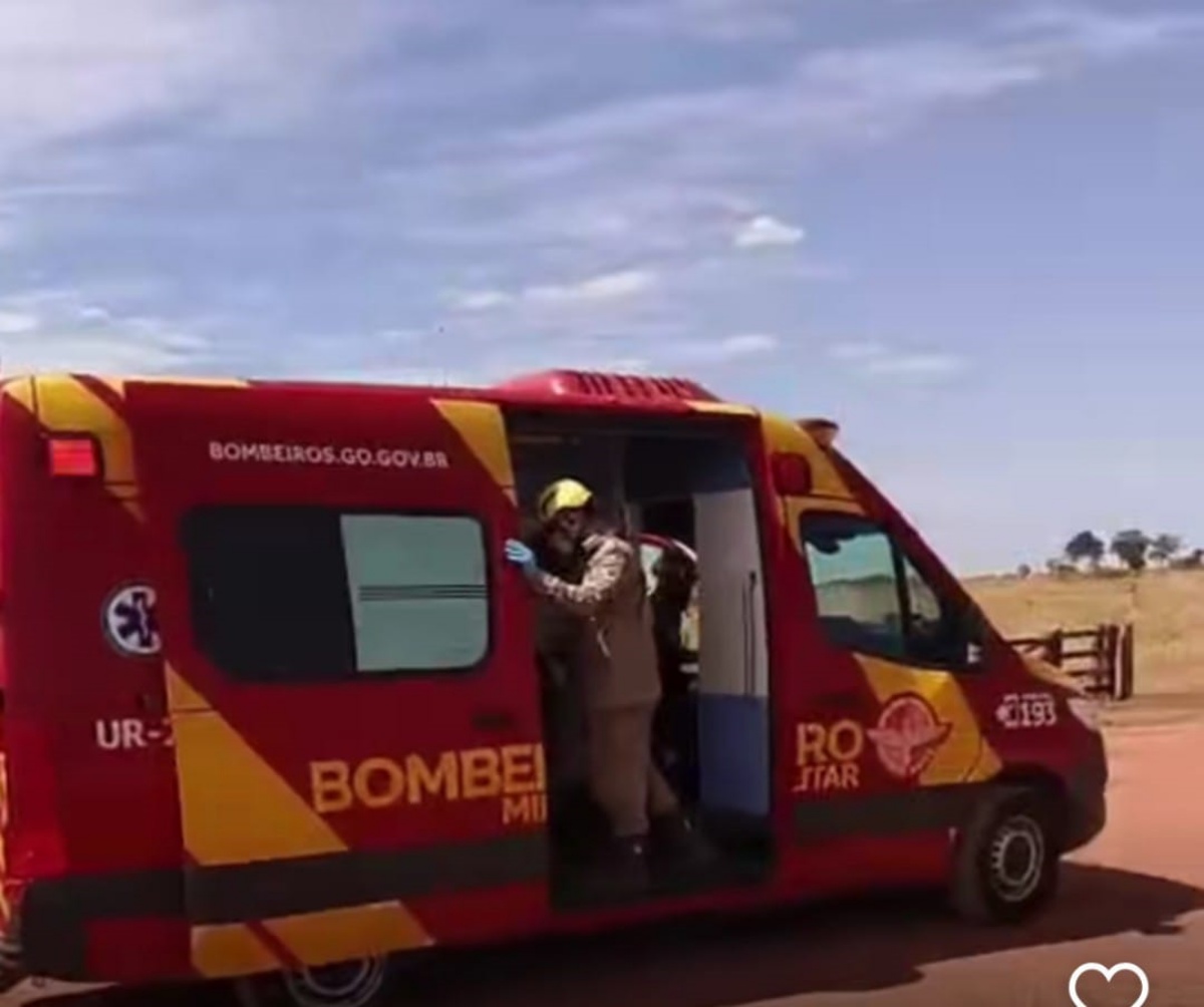 Imagem da equipe de socorro