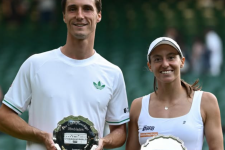 Dupla de brasileira em Wimbledon