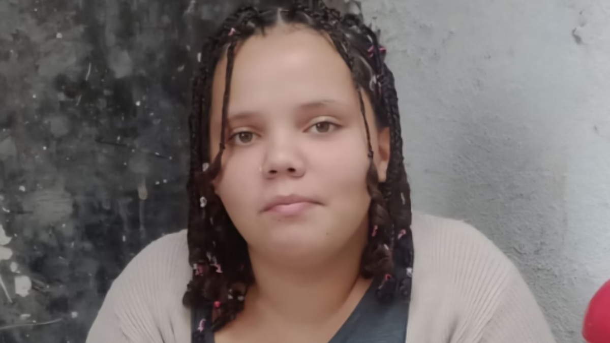 Imagem da menina desaparecida Yara Melo Delfino