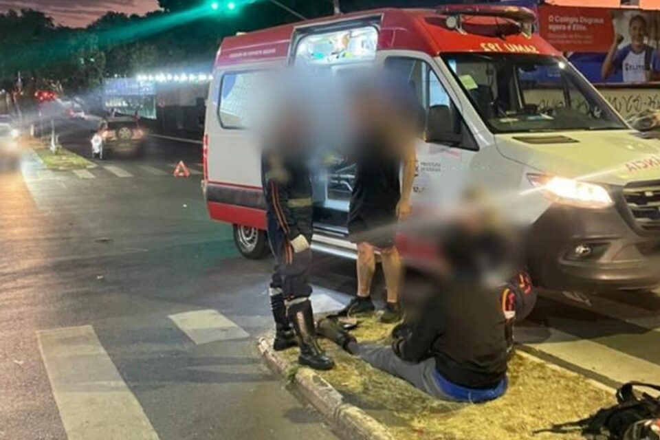Suspeito de atropelar motociclista de propósito em Goiânia é preso por desacatar policiais civis