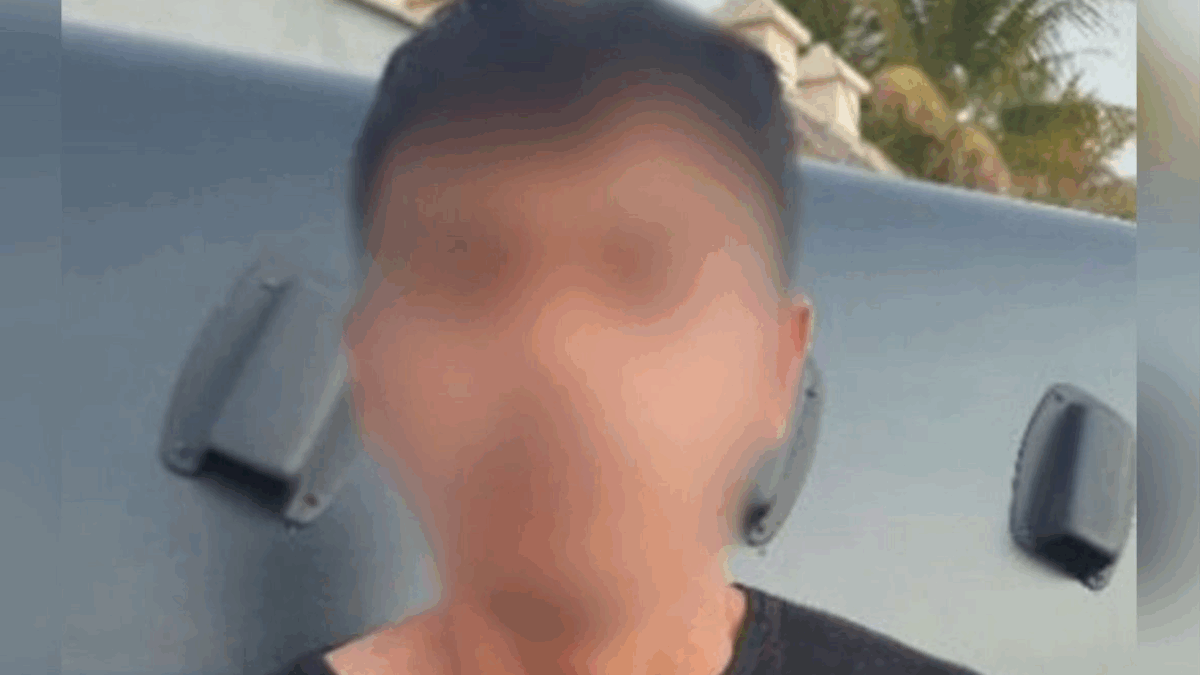 Homem preso por feminicídio (Foto: Reprodução)