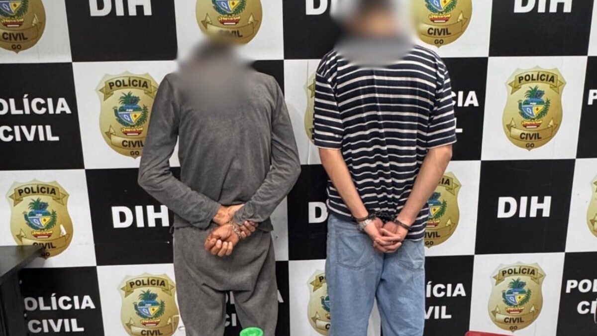 Investigados por homicídio são presos por tráfico de drogas, em Goiânia