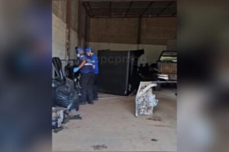 Local onde aconteciam os desmanches