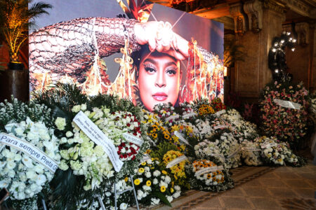 Famosos vão ao velório de Preta Gil no Theatro Municipal do Rio de Janeiro; fotos