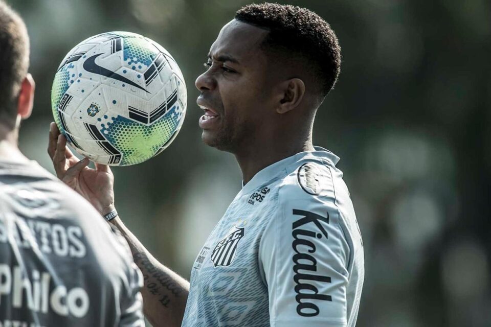 Robinho na época que atuou pelo Santos
