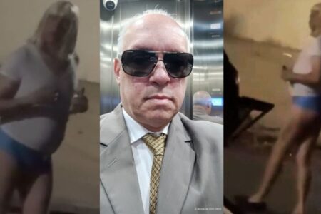 Pastor flagrado de calcinha e peruca já foi acusado de aplicar golpe em formandos Eduardo Costa também atua como cerimonialista