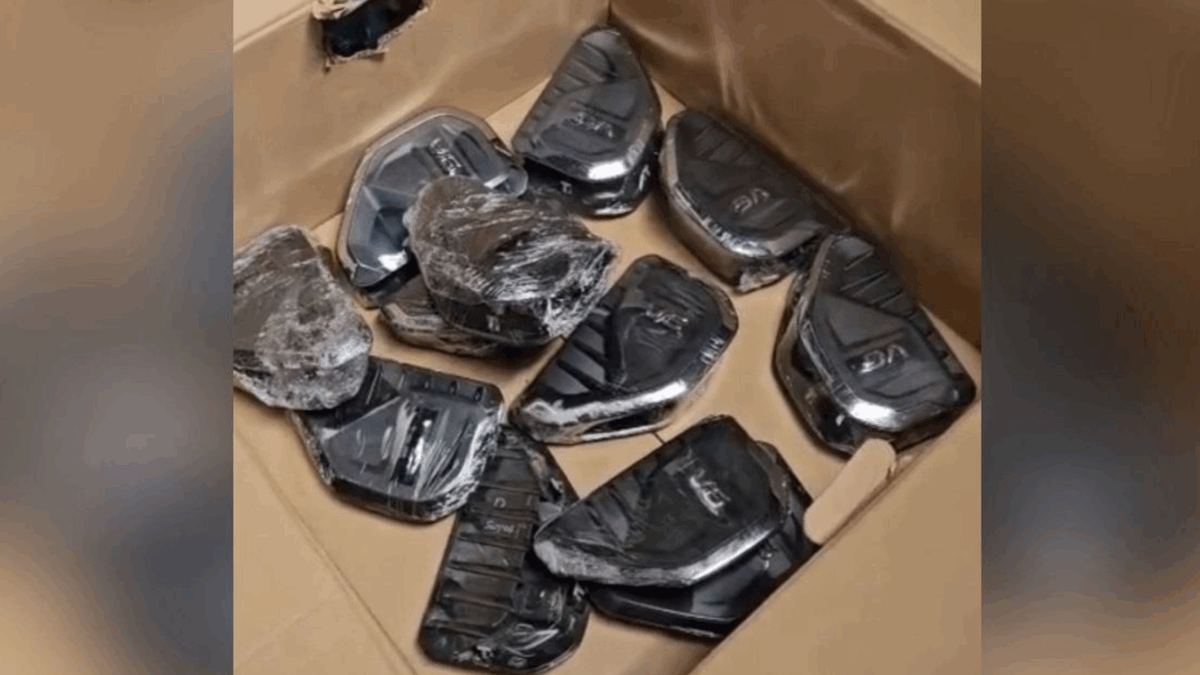 Objetos recuperados pela PM (Foto: Reprodução)