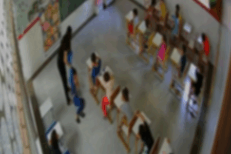 Câmeras registraram a agressão ocorrida no dia 4 de junho (Foto: Reprodução)