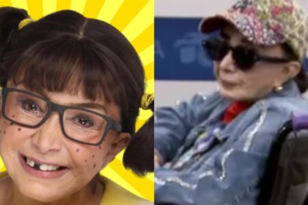 María Antonieta de las Nieves, a Chiquinha do Chaves, é hospitalizada