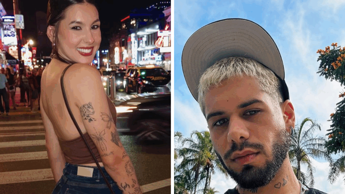 Ana Castela comenta foto em que Zé Felipe aparece com sua amiga (Foto: Reprodução)