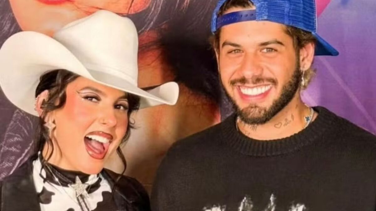 Vídeo: Público pede beijo entre Zé Felipe e Ana Castela em show Filho de Leonardo estaria de affair com uma influenciadora de Goiânia