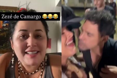 Ex-cunhada de Zezé Di Camargo diz que cantor a ameaçou após polêmica com fã Cleo Loyola, ex de Luciano Di Camargo, publicou um vídeo