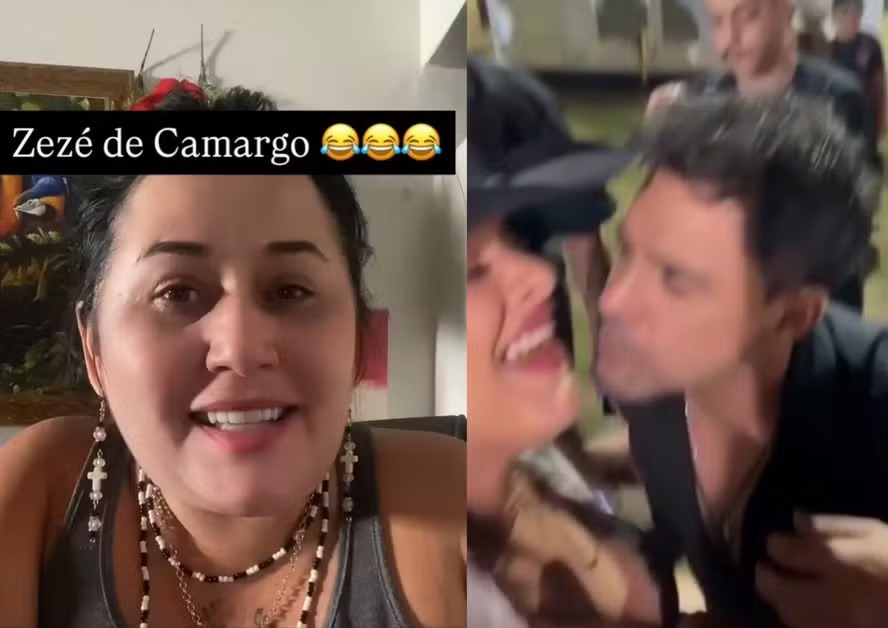 Ex-cunhada de Zezé Di Camargo diz que cantor a ameaçou após polêmica com fã Cleo Loyola, ex de Luciano Di Camargo, publicou um vídeo