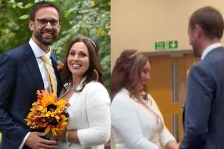Homem chama a noiva pelo nome da ex durante os votos no altar, e ela reage; veja resposta O azarado se confundiu e a chamou Rebecca de Sarah