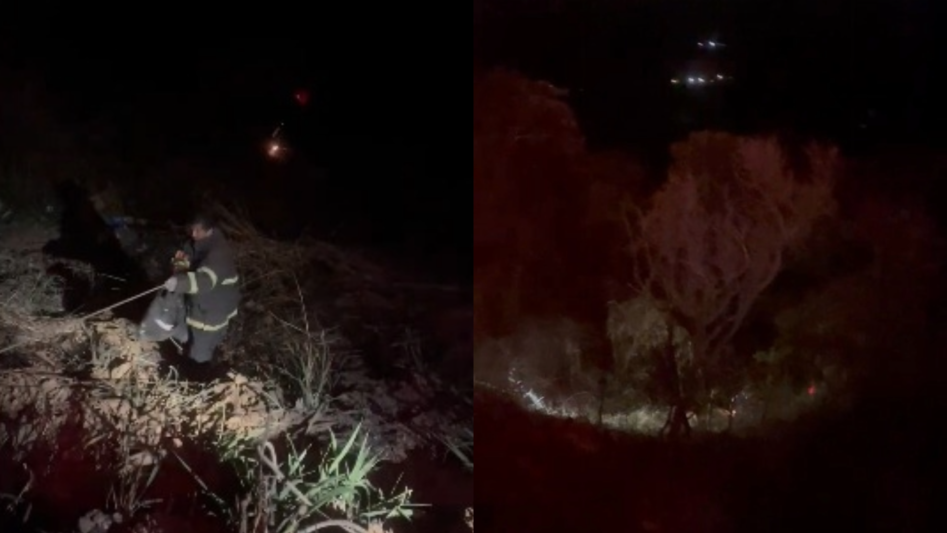 Imagem do local do acidente