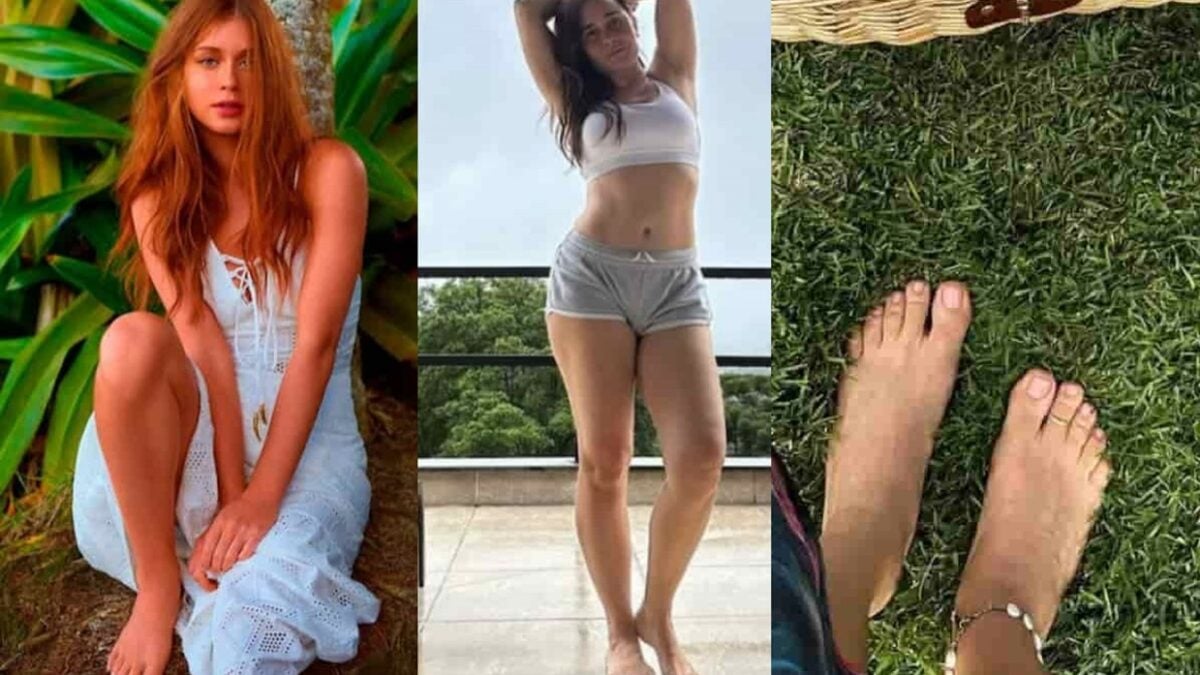 Lista revela as famosas brasileiras com os pés mais elogiados Pés bonitos Jade Picon, Alessandra Negrini, Isis Valverde e Marina Ruy Barbosa