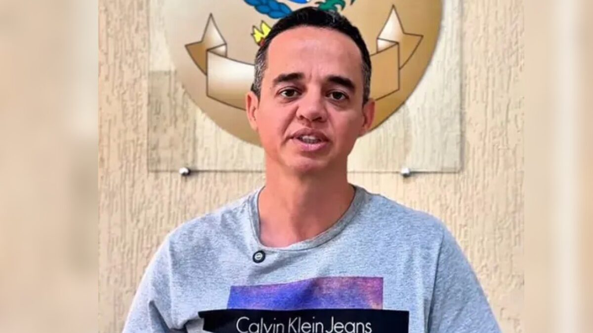 Delegado Leonardo Sanches, da Polícia Civil de Goiás, recebeu alta médica do Crer, mas continua internado para acompanhamento