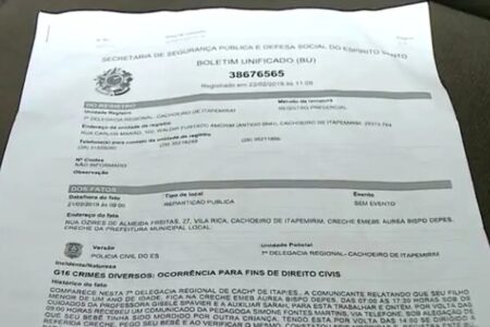 Pai suspeito de agredir a filha de 3 meses em Anápolis possui 5 passagens por violência contra mulher e criança