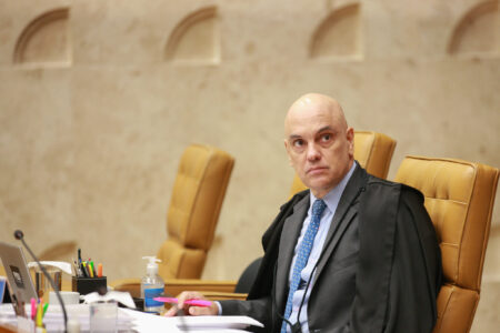 Moraes diz que bancos podem ser punidos se aplicarem sanções dos EUA a ativos brasileiros (Foto: STF)