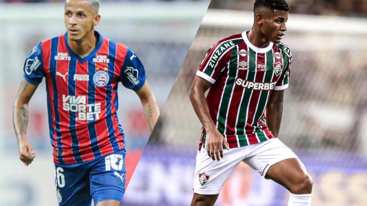 Bahia e Fluminense fecham os confrontos de ida da copa do Brasil